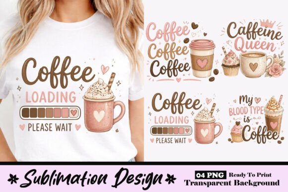 Download Coffee Loading Cute Pink Coffee Lover - Cute Collection