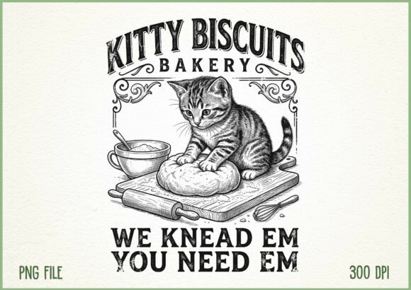 Download Kitty Biscuits Bakery Cat Baking Lover - Bakery Collection